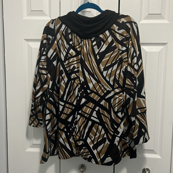 Lady Jane top with 2 great front pockets comfy roomy L $15 - Picture 3 of 4
